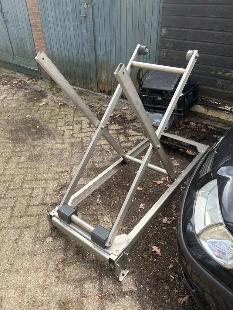 Hefbrug/tafel zelfbouw, Ophalen of Verzenden, Gebruikt