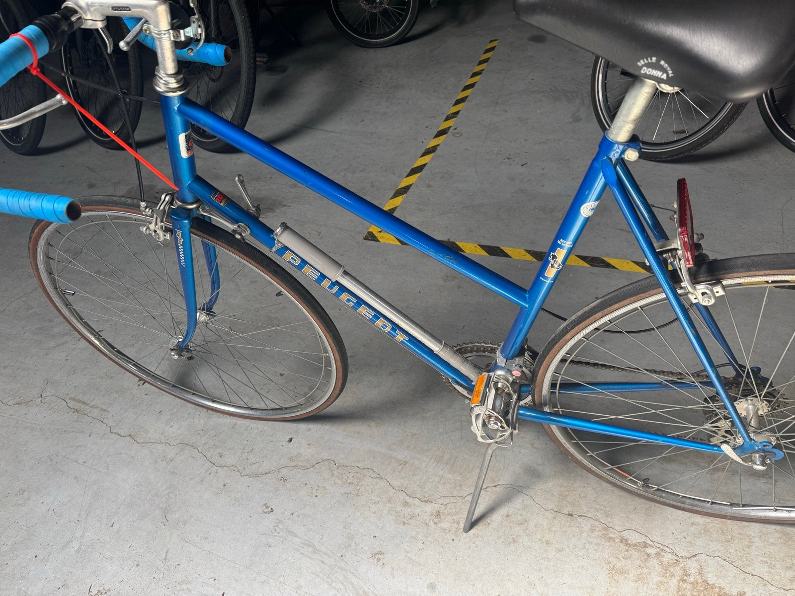 Vintage Peugeot Dames Racefiets - Trapeze Frame, Gebruikt, Velgrem, 50 tot 53 cm, Ophalen