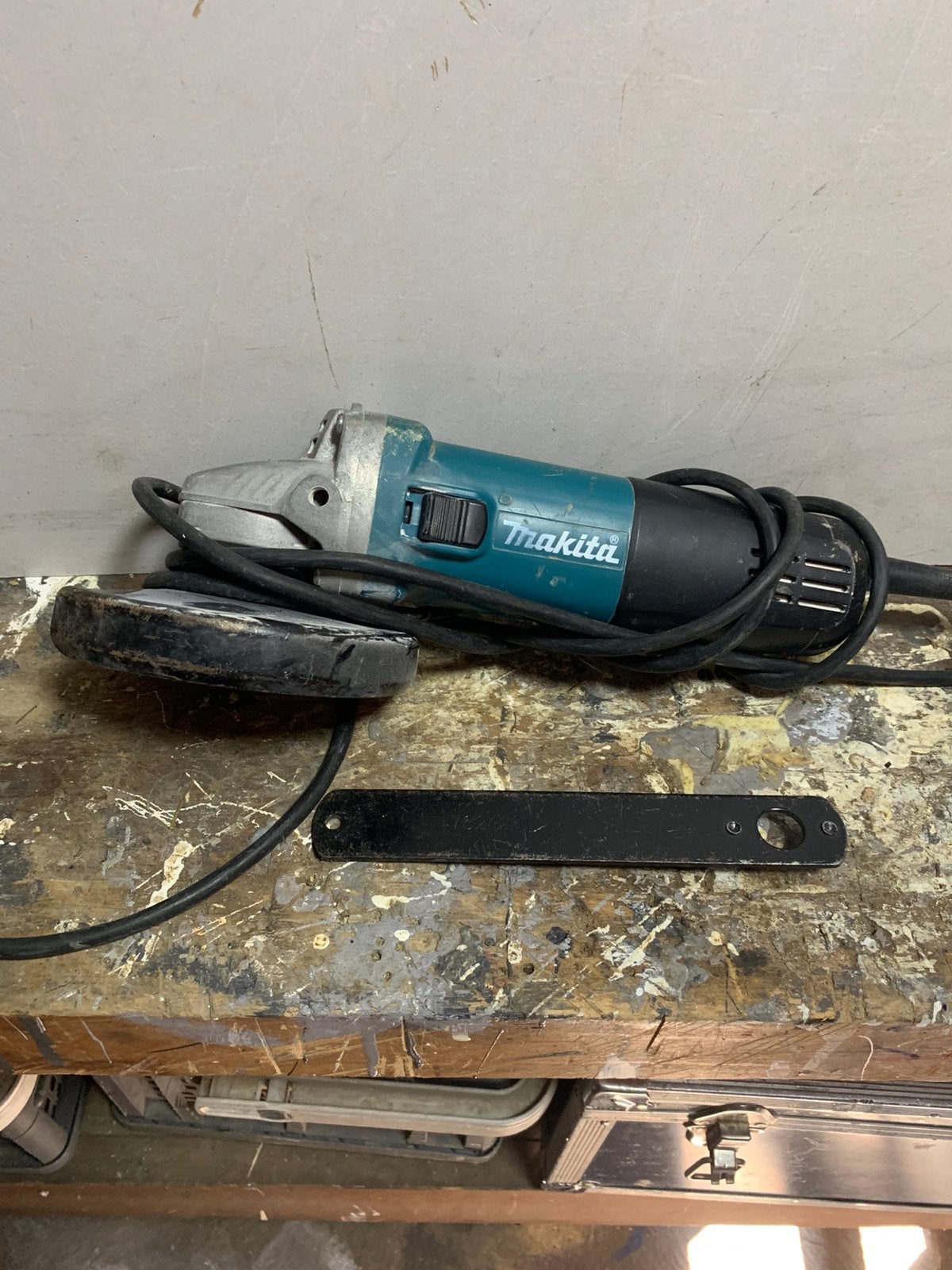 Haakse slijper, Doe-het-zelf en Verbouw, Gereedschap | Slijpmachines, Ophalen, Zo goed als nieuw, Haakse handslijpmachine