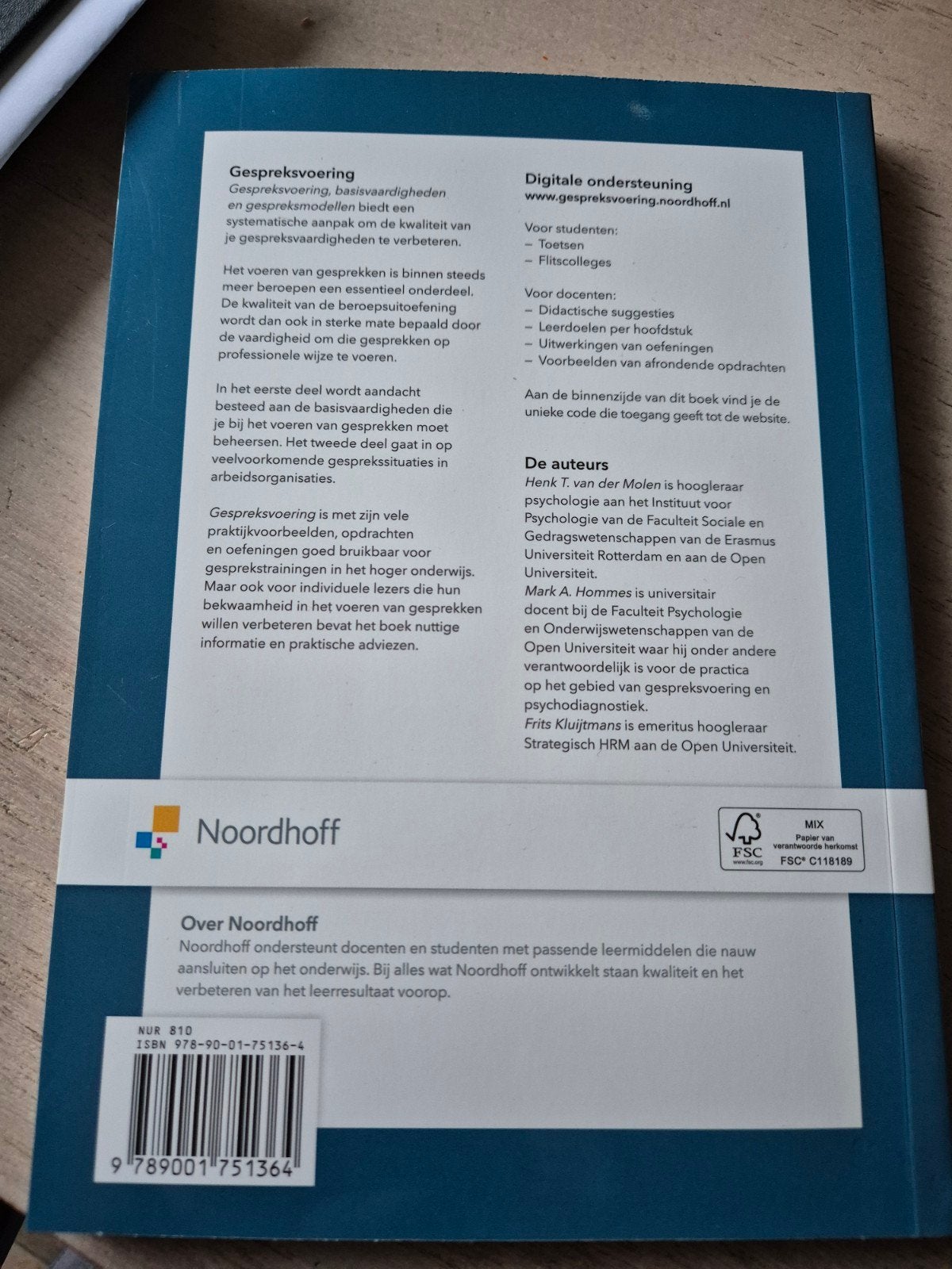 Gespreksvoering Basisvaardigheden en gespreksmodellen, Boeken, Noordhoff, Nieuw, Beta, HBO