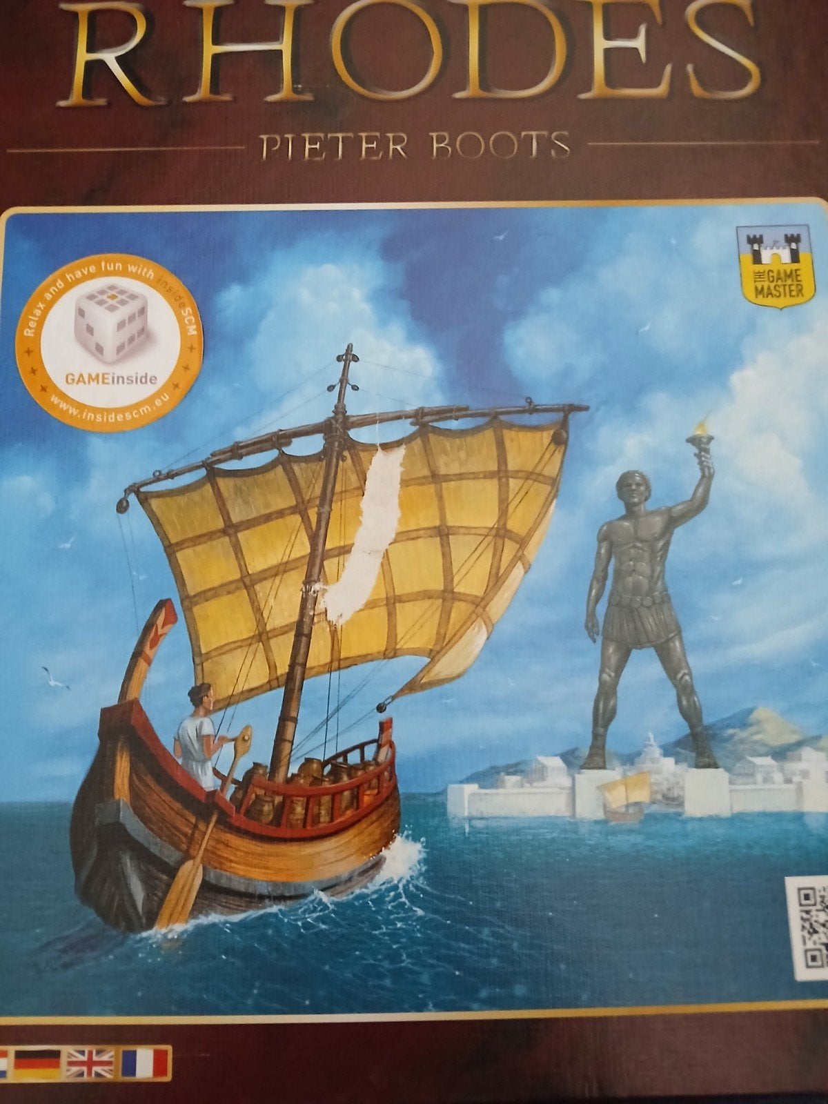 Rhodes bordspel - Nieuw en ongespeeld, Ophalen, Nieuw, GAMEinside