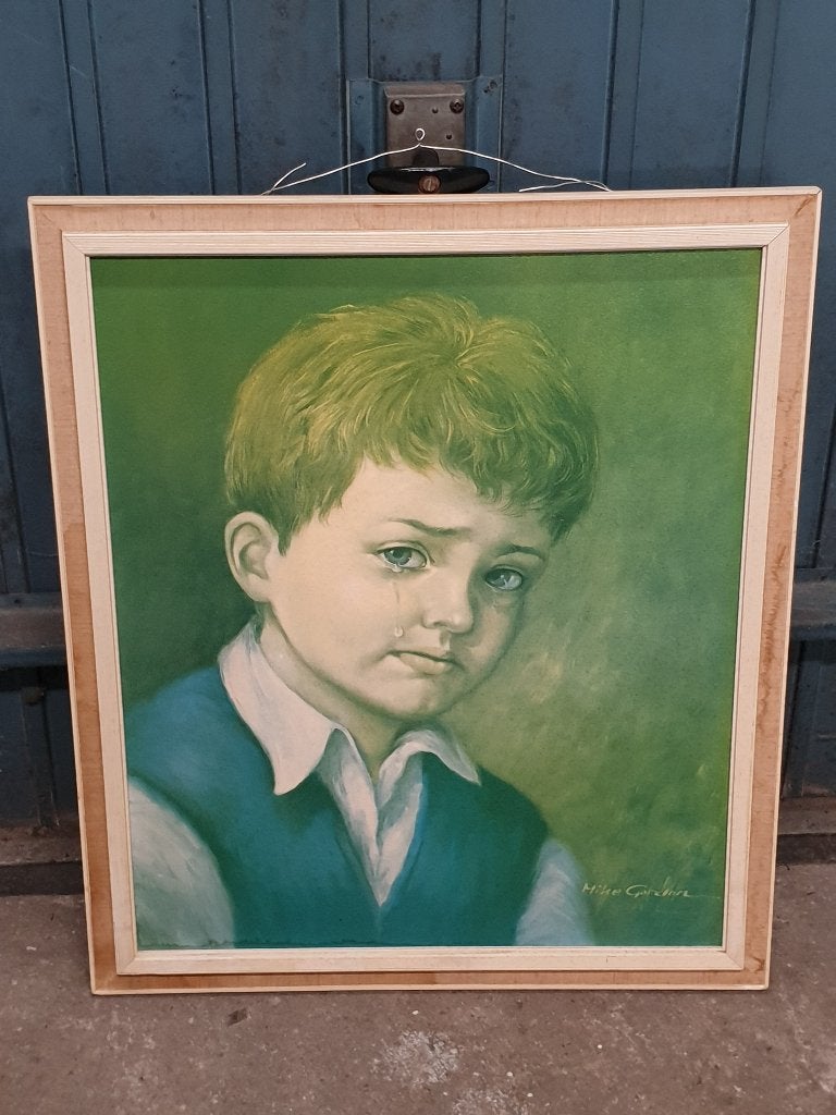 Schilderij van Mike Gordon 56x67 cm, Antiek en Kunst, Kunst | Schilderijen | Klassiek, Ophalen of Verzenden
