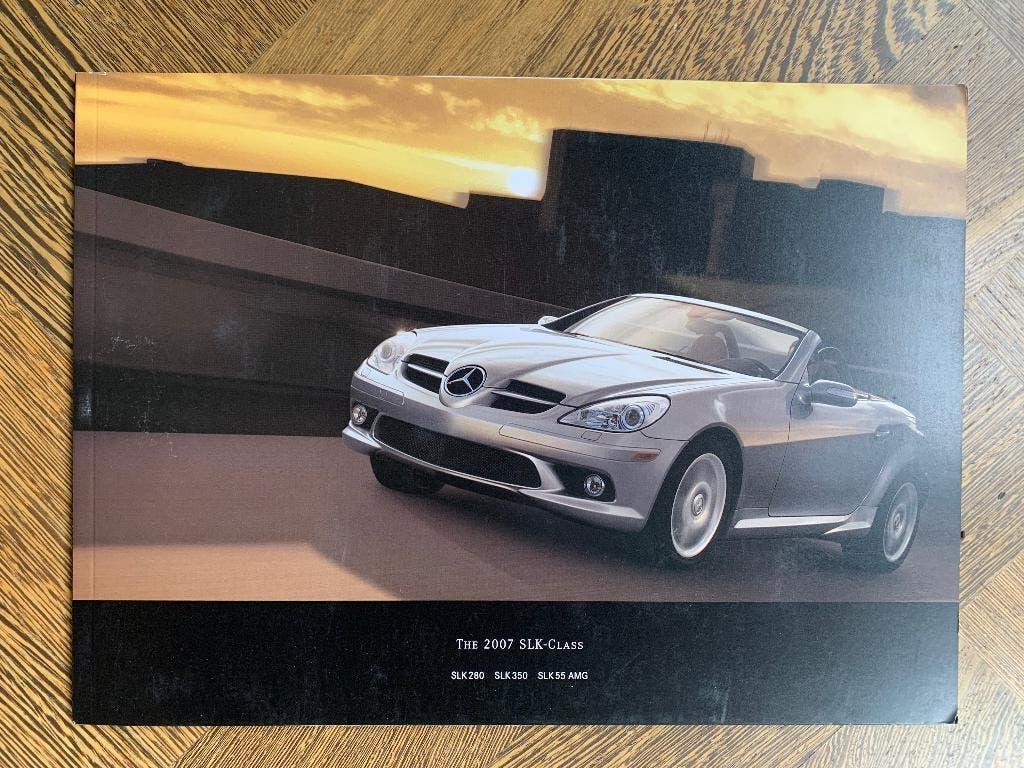 Amerikaanse brochure Mercedes-Benz SLK-klasse 2007 R171 USA, Nieuw, Mercedes-Benz, Mercedes, Ophalen of Verzenden