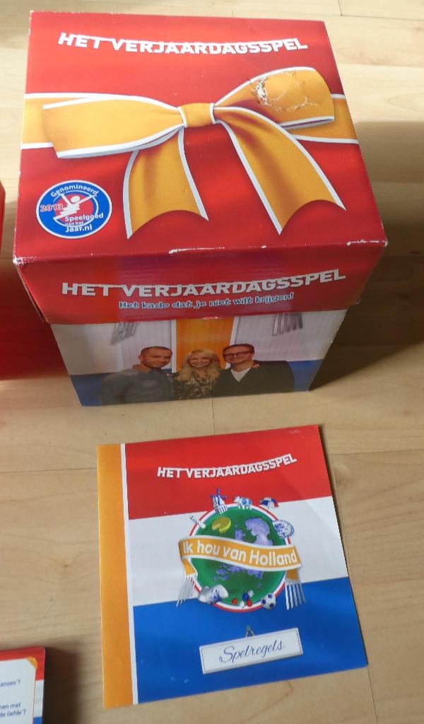 Ik Hou van Holland Verjaardagsspel + uitbreiding., Hobby en Vrije tijd, Gezelschapsspellen | Bordspellen, Vijf spelers of meer