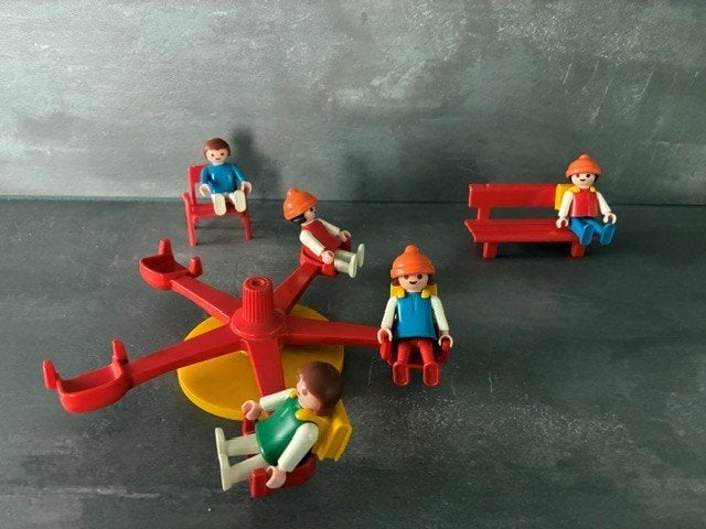 playmobil speeltuin, Ophalen of Verzenden, Gebruikt