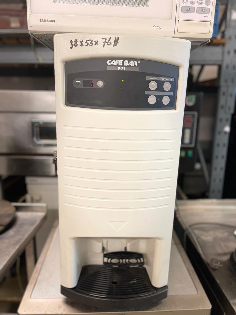 CAFE BAR KOFFIE AUTOMAAT, 10 kopjes of meer, Ophalen, Zo goed als nieuw, Koffiemachine