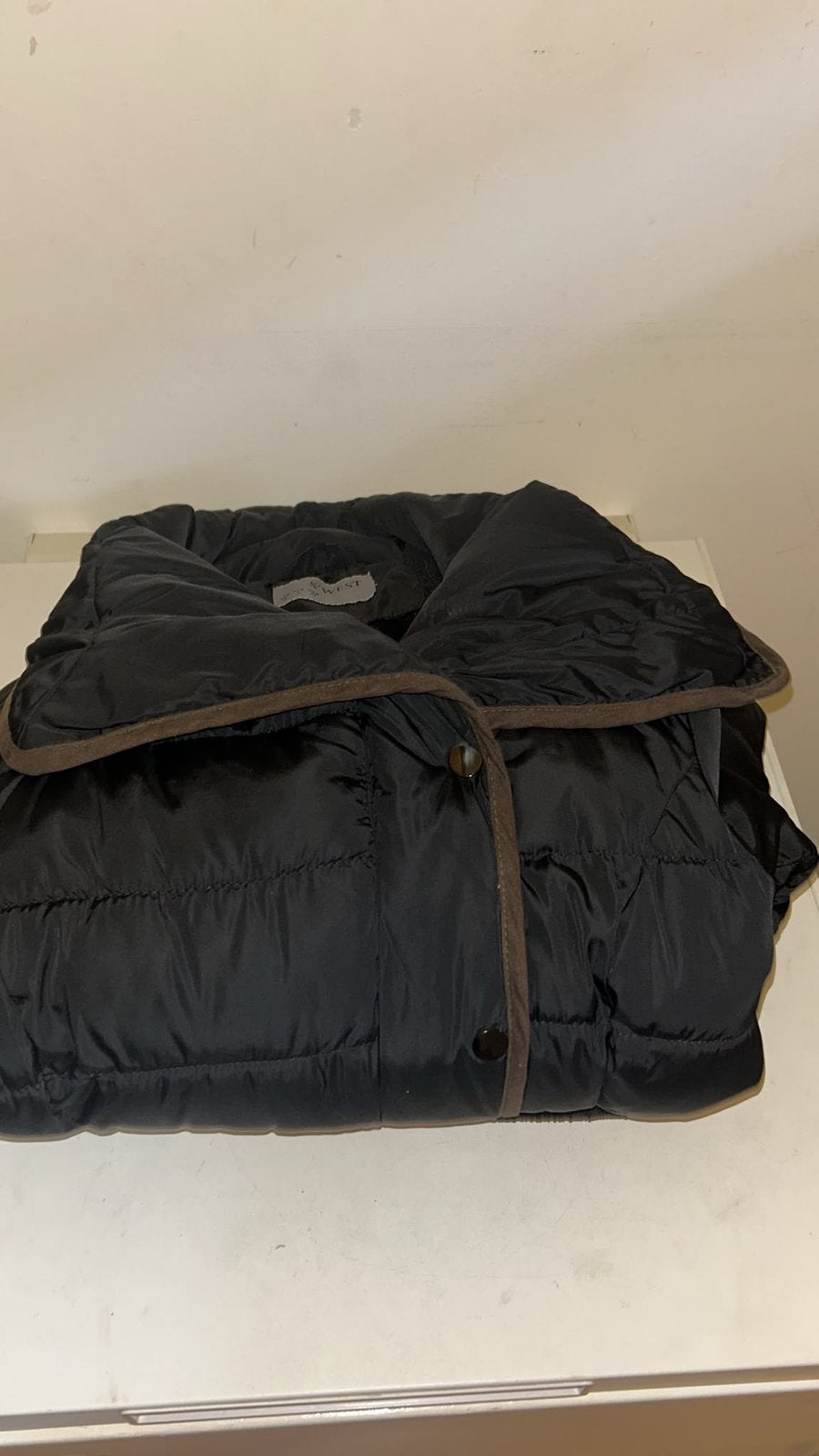 Heerlijke warme winterjas S, Ophalen of Verzenden, Gedragen, Maat 36 (S), Zwart
