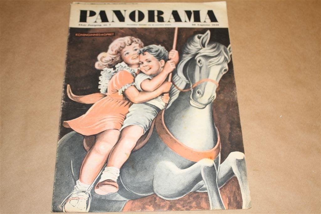 Panorama - No. 7 - 1946 - Met Sjors en Sjimmie, Ophalen of Verzenden, 1940 tot 1960, Knipsel(s)