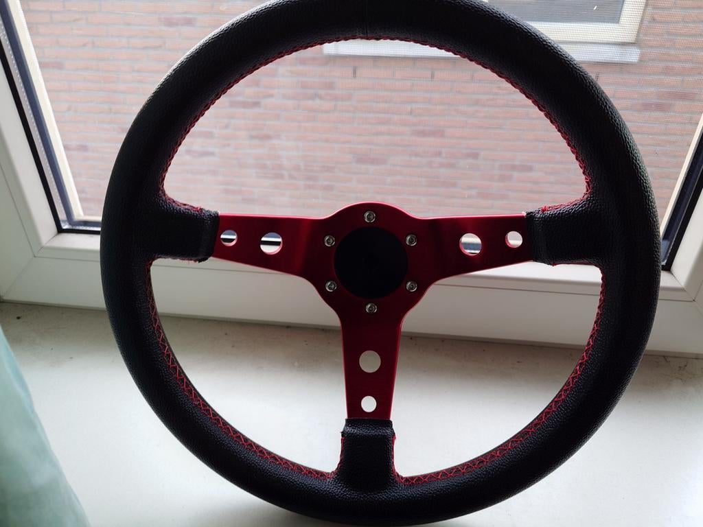 Deep Dish drift stuurtje met thrustmaster adapter, Ophalen, Zo goed als nieuw