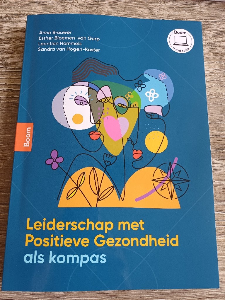 Boek Leiderschap met positieve gezondheid als kompas, Boeken, Studieboeken en Cursussen, Ophalen, Boom, Nieuw, HBO