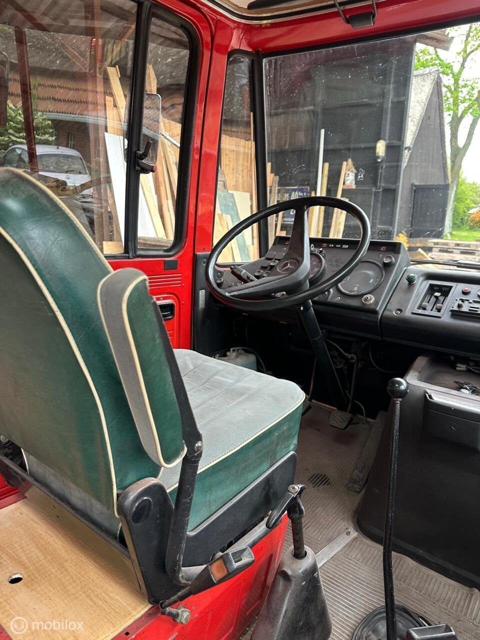 Mercedes 508 5 raams 1978 diesel brandweer basis voor camper, foto 3