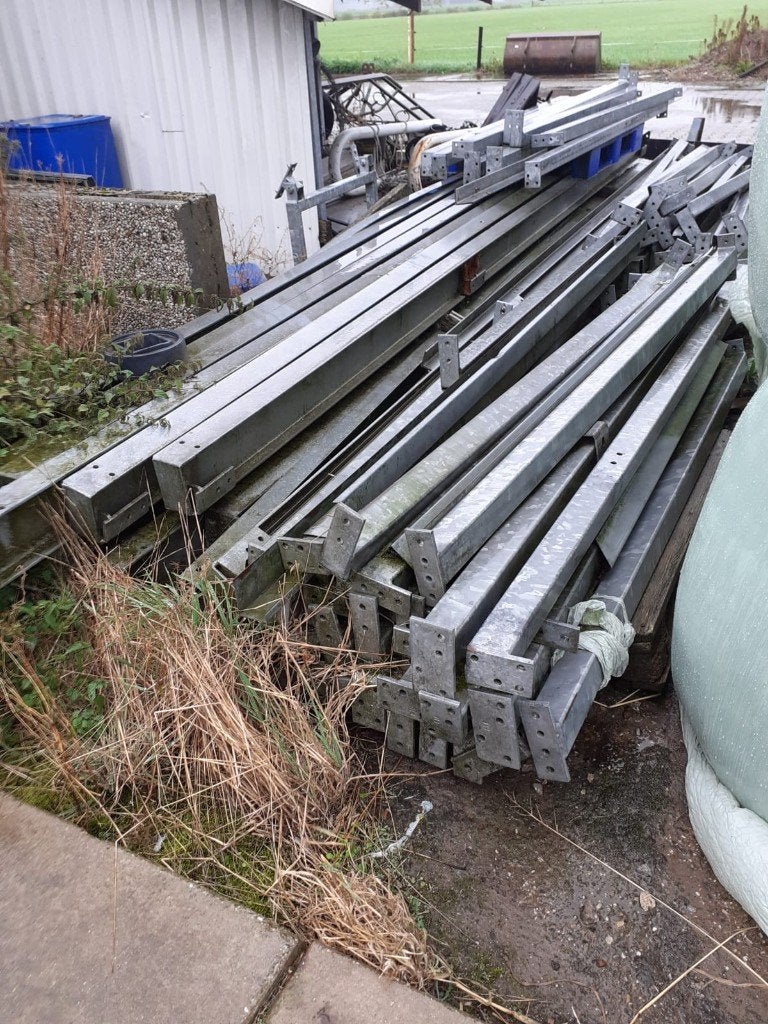Constructiebalken, Ophalen, Gebruikt, IJzer