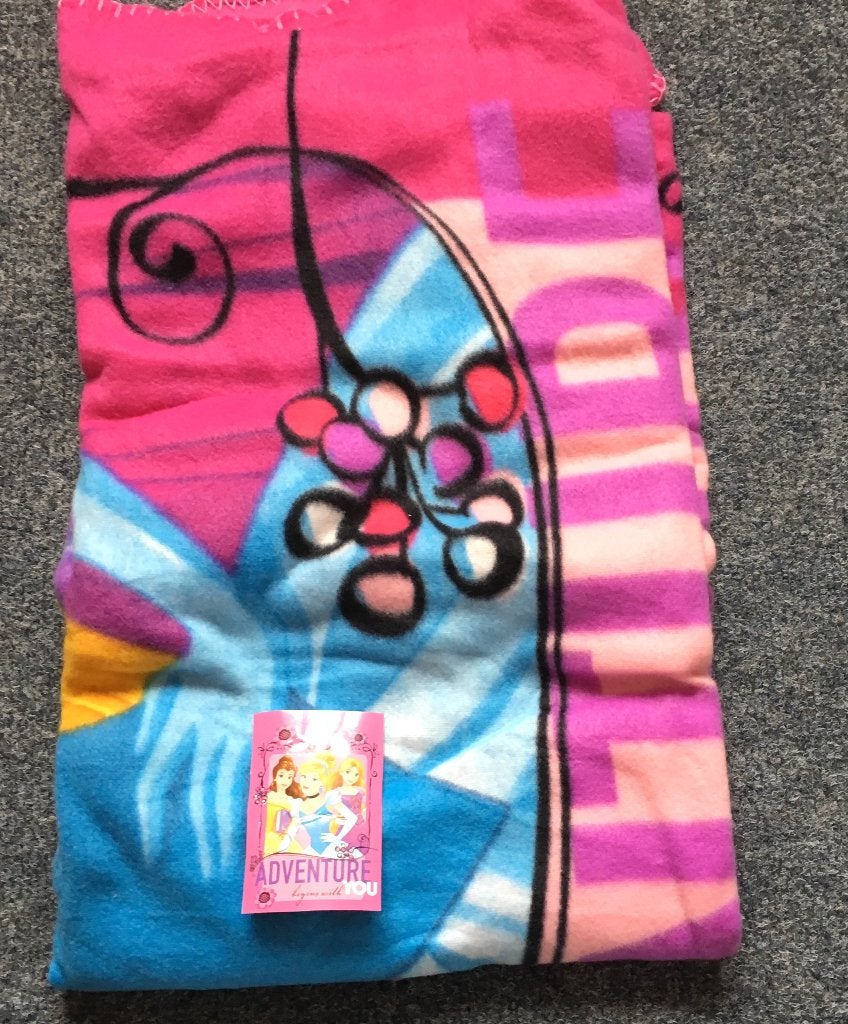 Fleece plaid Disney "Princess". NIEUW., Fleecedeken, Roze, Nieuw, Fleece