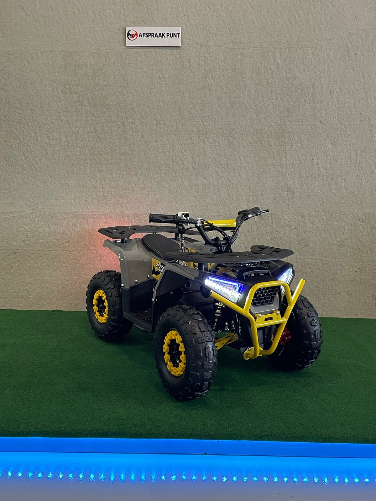 Nieuwe MMX 1000 watt 48V elektrische gele kinder quad, Kinderen en Baby's, MMX, Nieuw, @de kooi, De kooi