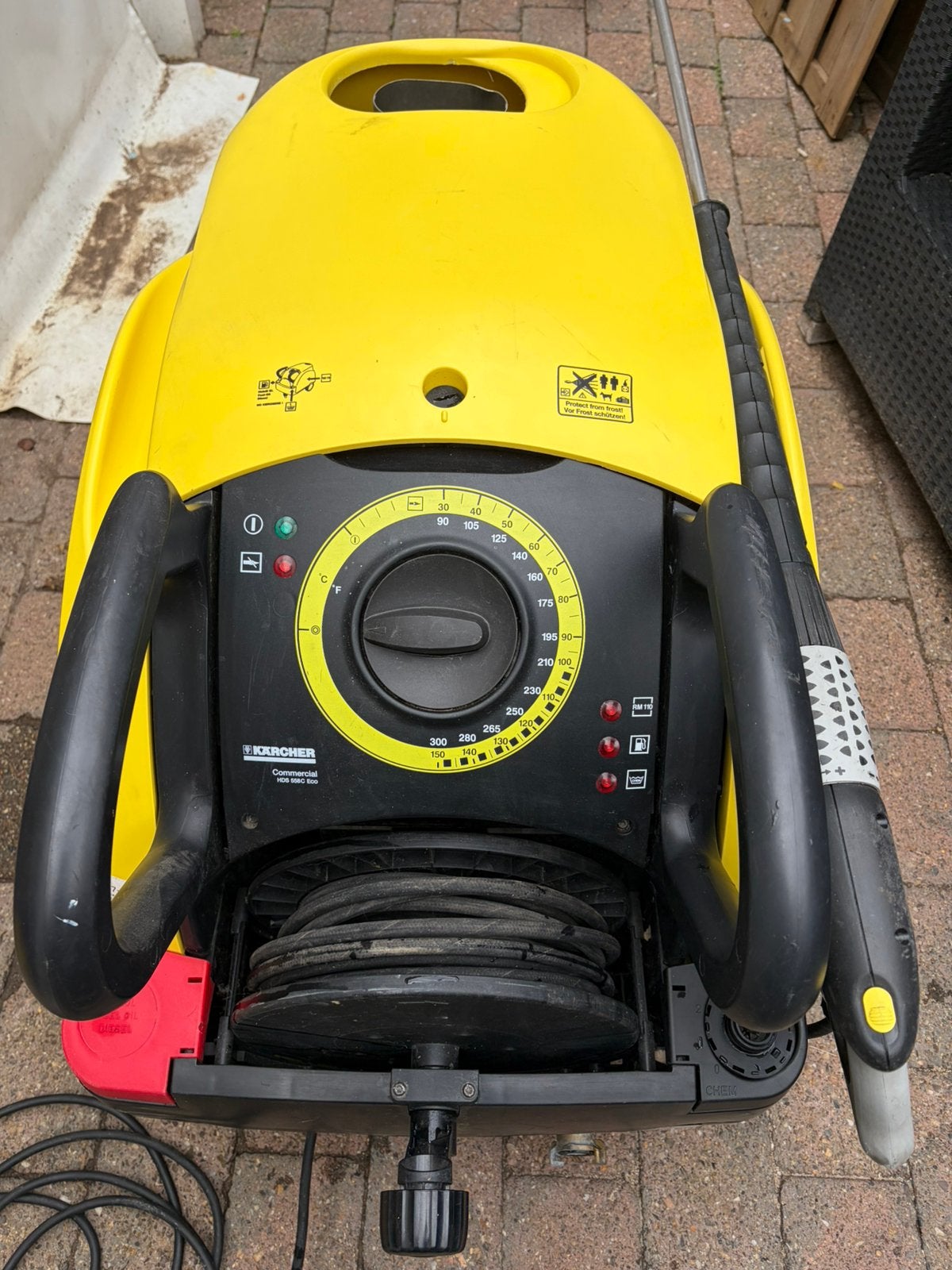 Kärcher HDS 558 CEcoProfessionele Warmwater Hogedrukreiniger, Ophalen, Zo goed als nieuw, Elektrisch