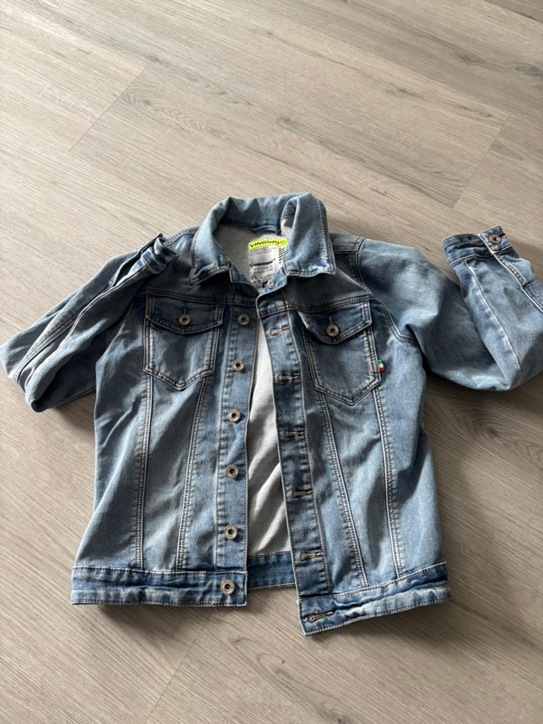 VINGINO spijkerjack nog netjes!!!, Ophalen of Verzenden, Zo goed als nieuw, Jongen, Jas