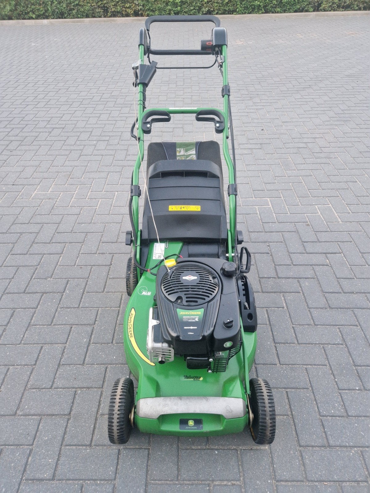 John deere grasmaaier elektrisch gestart., Ophalen, Cirkelmaaier, Versnellingen, John deere honda stihl