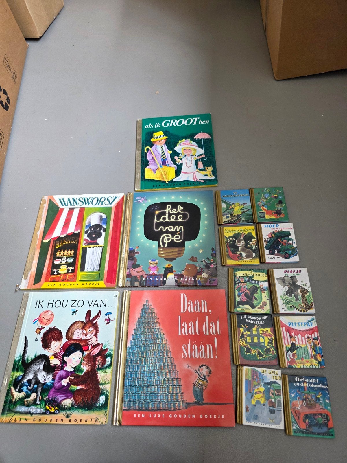 Gouden Boekjes Collectie - Vintage Kinderboeken, Ophalen of Verzenden, Gelezen, Diverse auteurs, Fictie algemeen