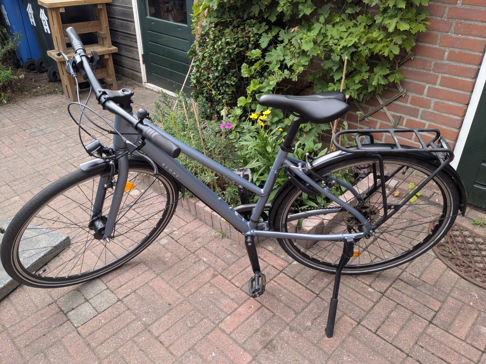 Elops stadsfiets, Ophalen, Zo goed als nieuw, Trommelrem, Overige merken