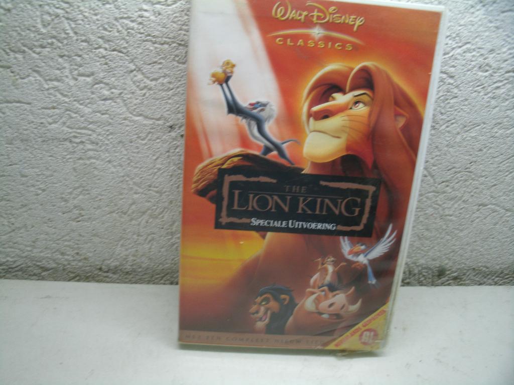 vhs 210a the lion king gr, Cd's en Dvd's, VHS | Kinderen en Jeugd, Zo goed als nieuw, Alle leeftijden, Ophalen of Verzenden