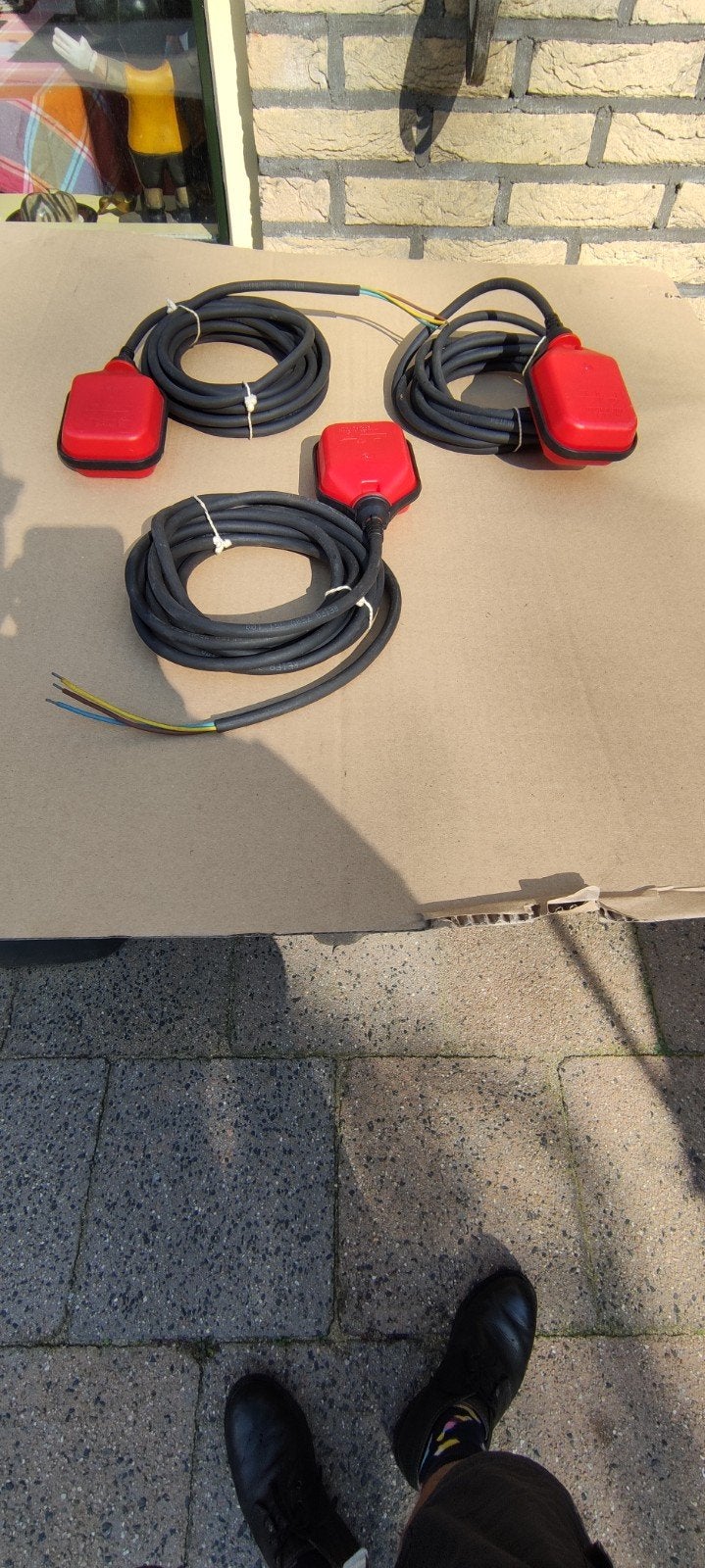 Vlotterschakelaar Typ Reifa-E (3 stuks) Grundfos, Ophalen of Verzenden, Gebruikt, Elektrisch, Dompelpomp