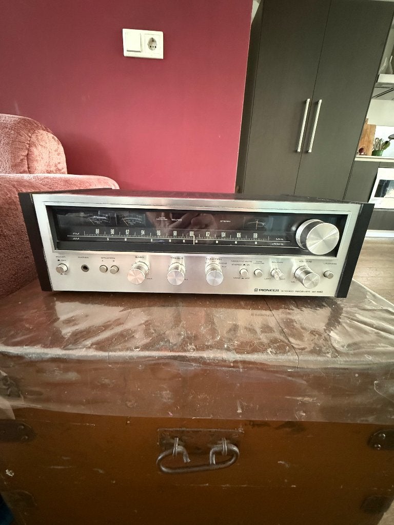 Pioneer vintage versterker sx-590, Ophalen, Stereo, Minder dan 60 watt, Pioneer