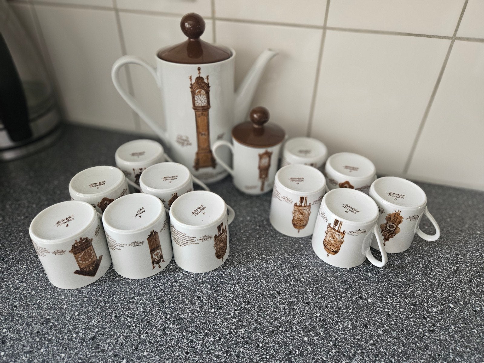 Mitterteich porzellan koffie of theeservies, Ophalen of Verzenden