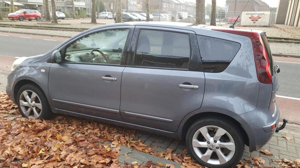 Nissan Note 1.6 16V 2011 Blauw/grijs, Auto's, Voorwielaandrijving, 15 km/l, 4 cilinders, Blauw
