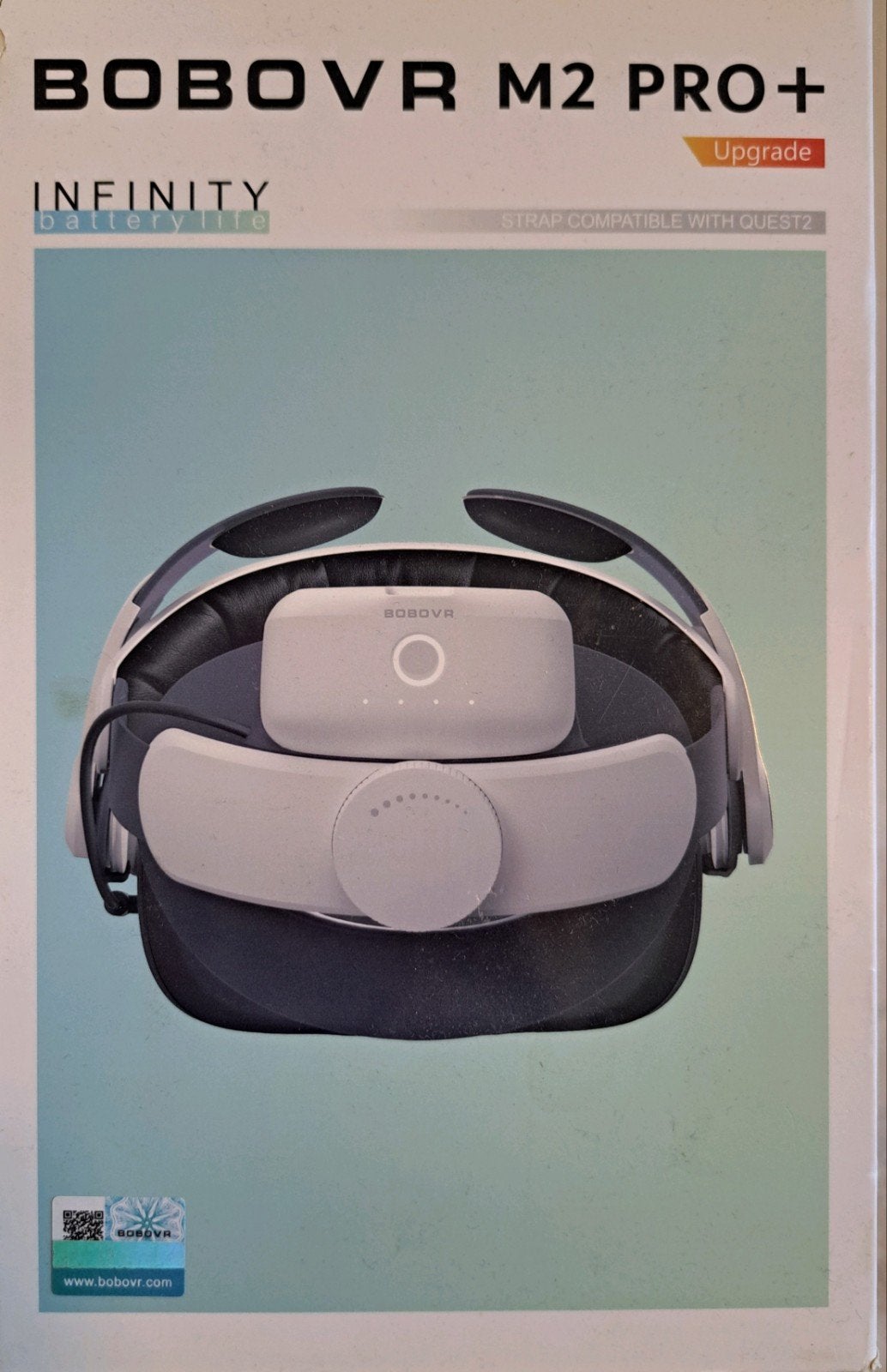 Meta Quest 2 met BoboVR M2 Pro+ headstrap en batterij, Spelcomputers en Games, Ophalen of Verzenden, Zo goed als nieuw, VR-bril