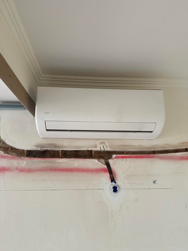 Maxicool airco binnen en buiten unit 3,5kw 2x, Ophalen, Zo goed als nieuw