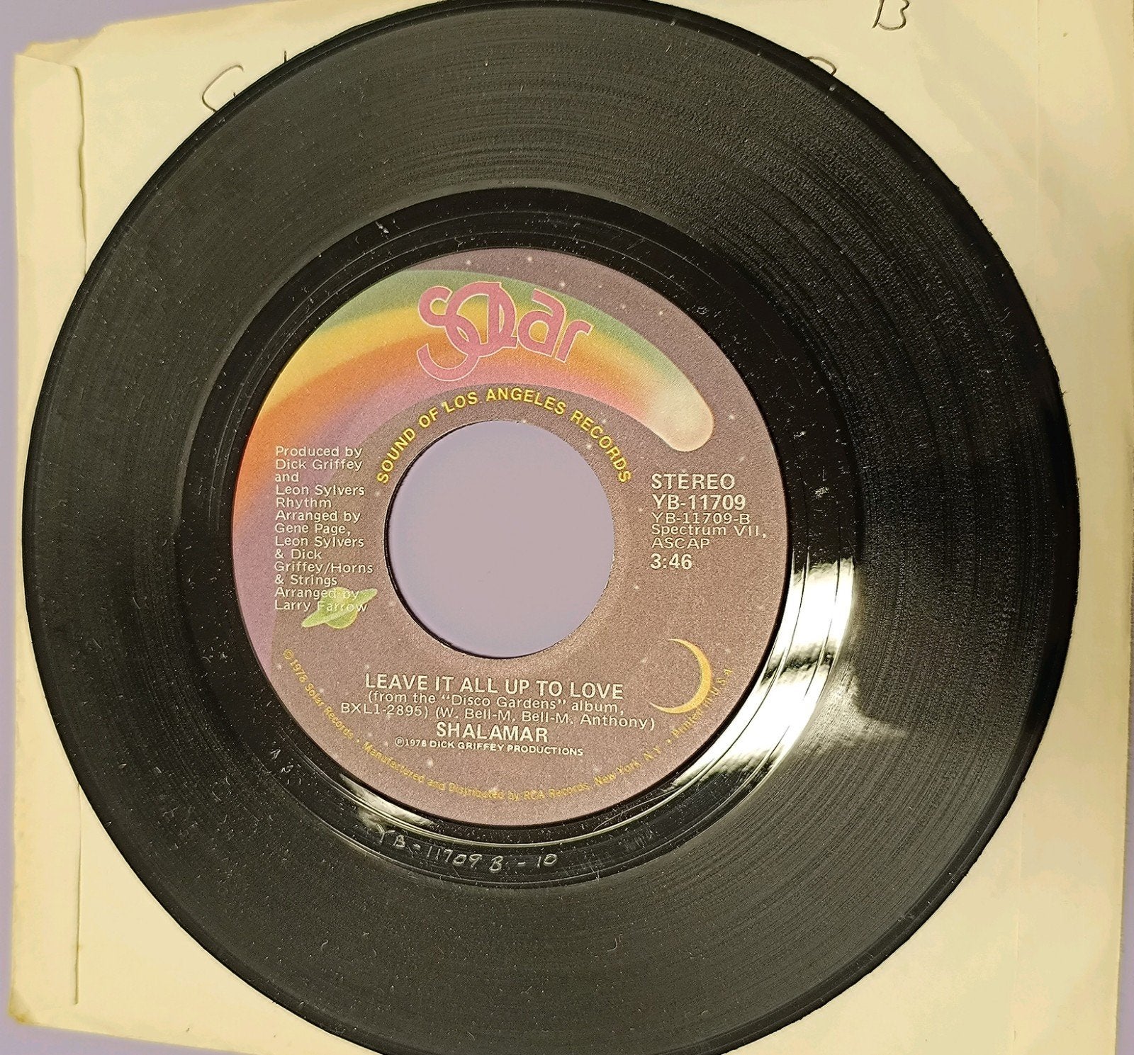 Shalamar 45rpm single, Disco, USA print, Ophalen of Verzenden, Gebruikt, Pop