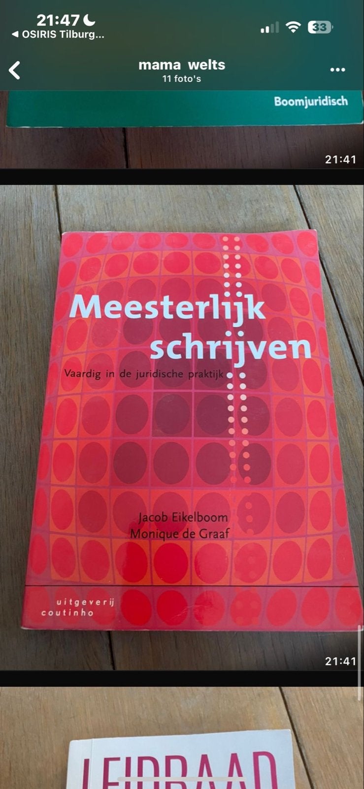 Meesterlijk schrijven: Vaardig in de juridische praktijk, Boeken, Ophalen of Verzenden, Gamma, Gelezen, HBO