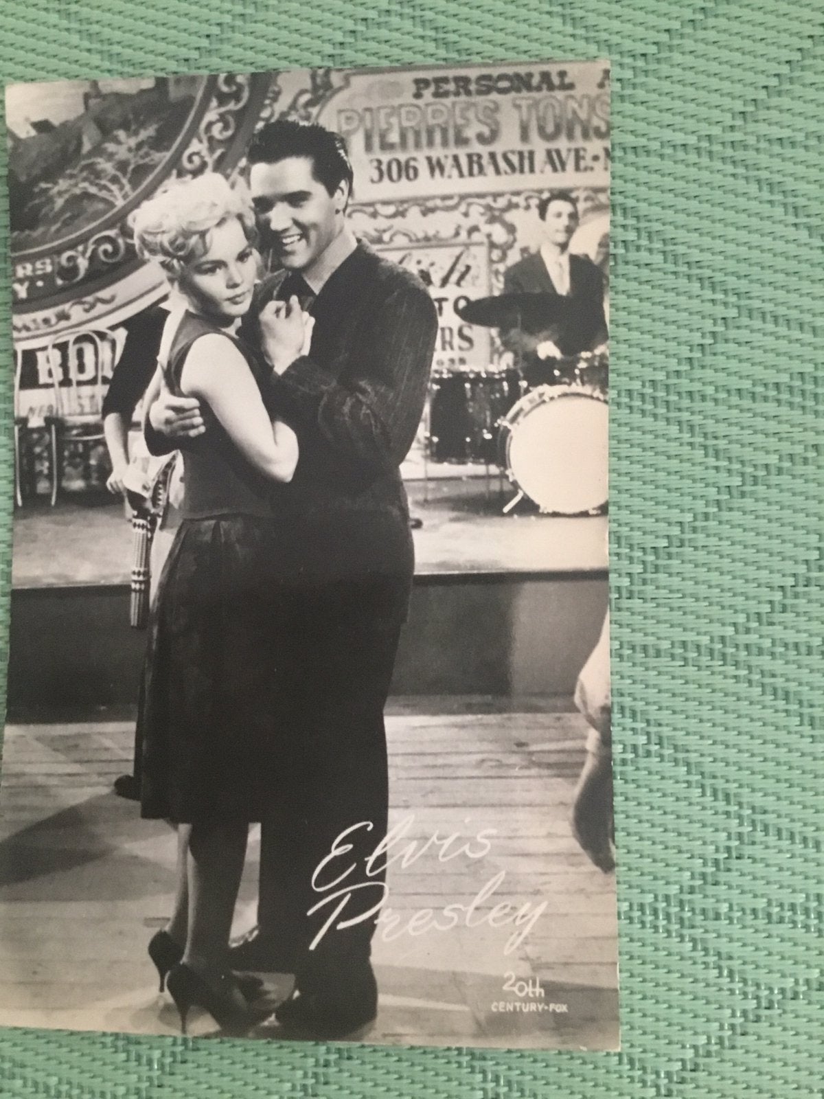 Ansichtkaart Elvis Presley, Ophalen of Verzenden, 1960 tot 1980, Zo goed als nieuw, Overige onderwerpen