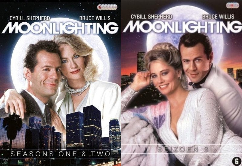 Moonlighting Seizoen 1+2+3 (10xDVD) Bruce Willis TV-Serie, Alle leeftijden, Seizoen 1, Ophalen of Verzenden, Zo goed als nieuw
