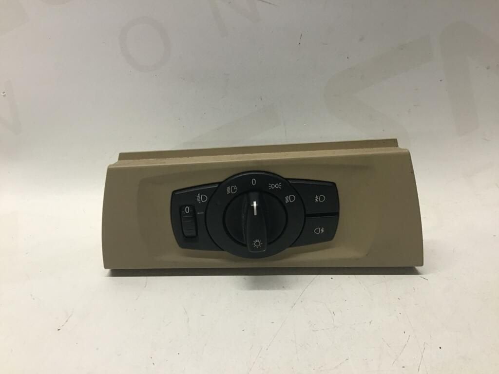 Lichtschakelaar beige BMW 3-serie Touring E91 6932792, Auto-onderdelen, Gebruikt, -, -, Ophalen of Verzenden