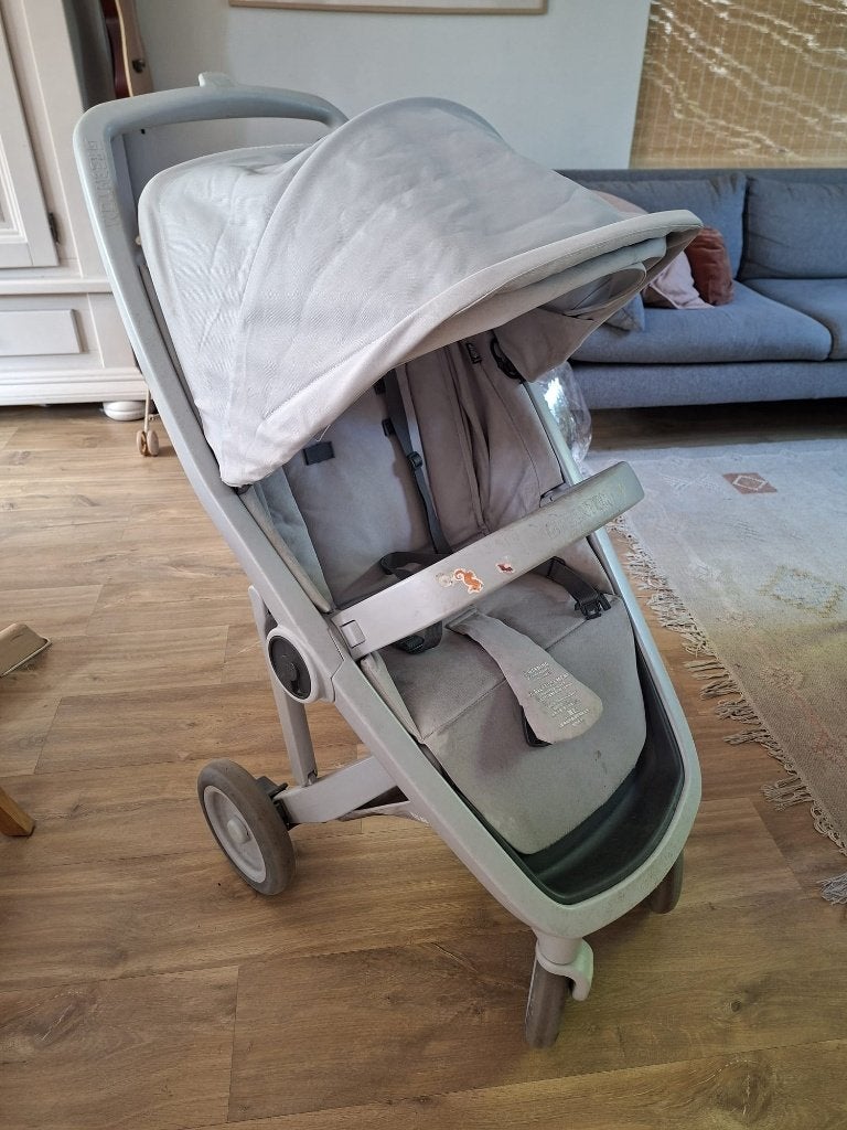 Greentom buggy lichtgrijs, Kinderen en Baby's, Ophalen, Gebruikt