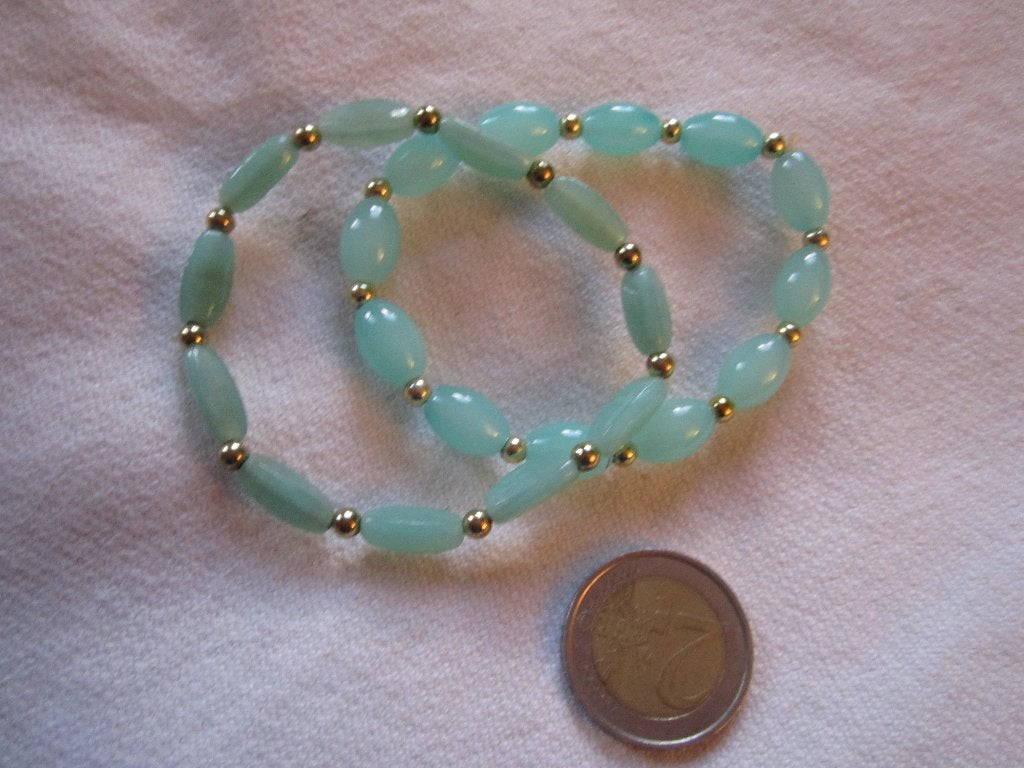 12.  Twee aparte oude armbanden, samen, Ophalen, Overige materialen, Ketting