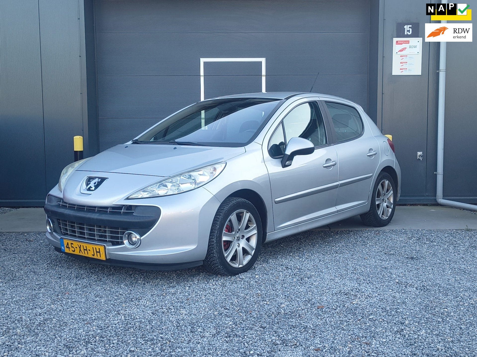 Peugeot 207 1.6-16V XS Pack, Auto's, Voorwielaandrijving, Stof, Gebruikt, Zwart