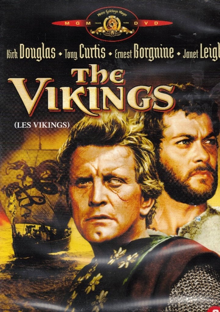 The Vikings - Richard Fleischer ( Kirk Douglas ) - MGM, Engels, Nederlands, Ophalen of Verzenden, Zo goed als nieuw
