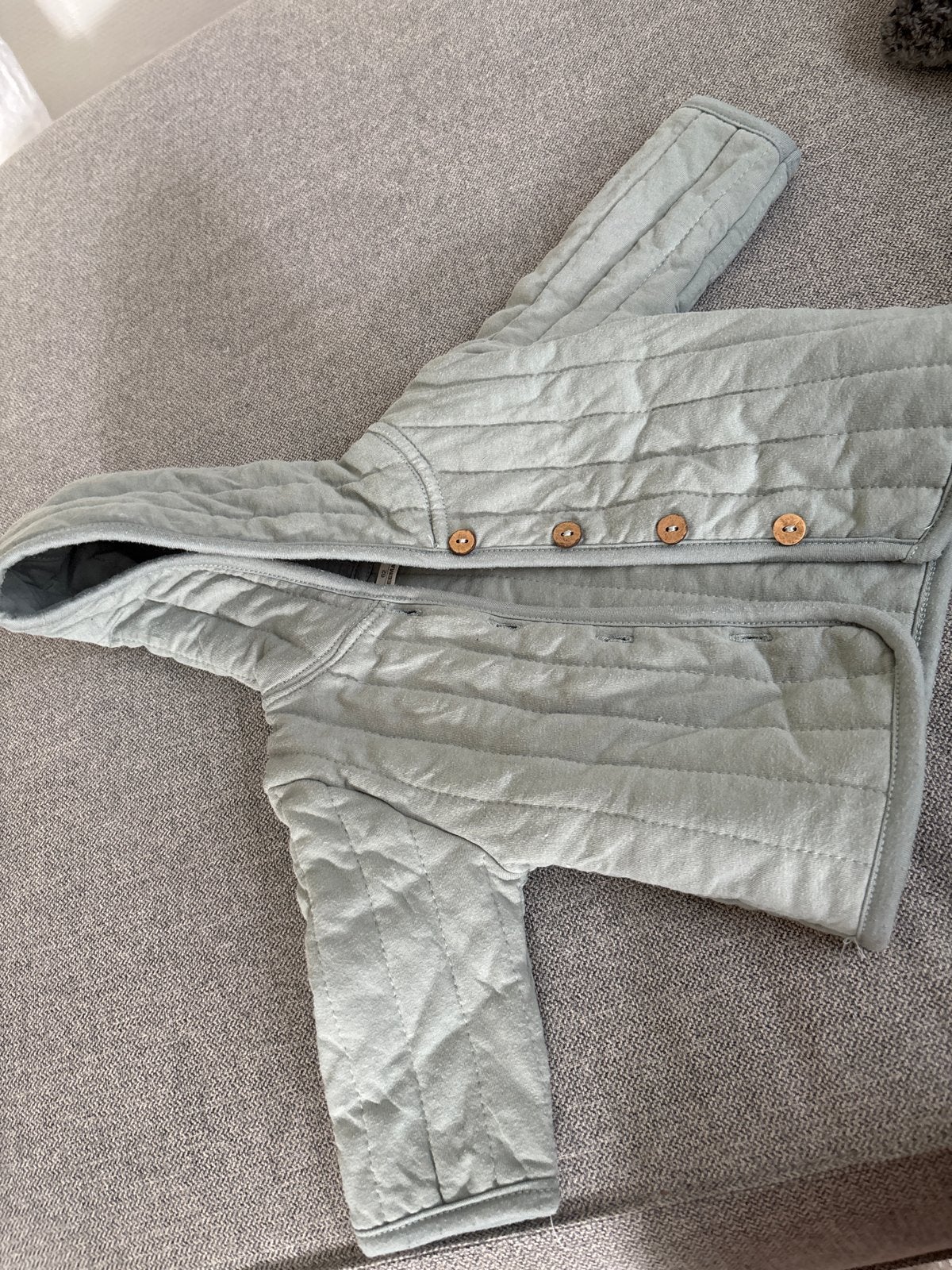 Zeeman gewatteerd jasje met capuchon - maat 62, Ophalen, Zo goed als nieuw, Jongetje of Meisje