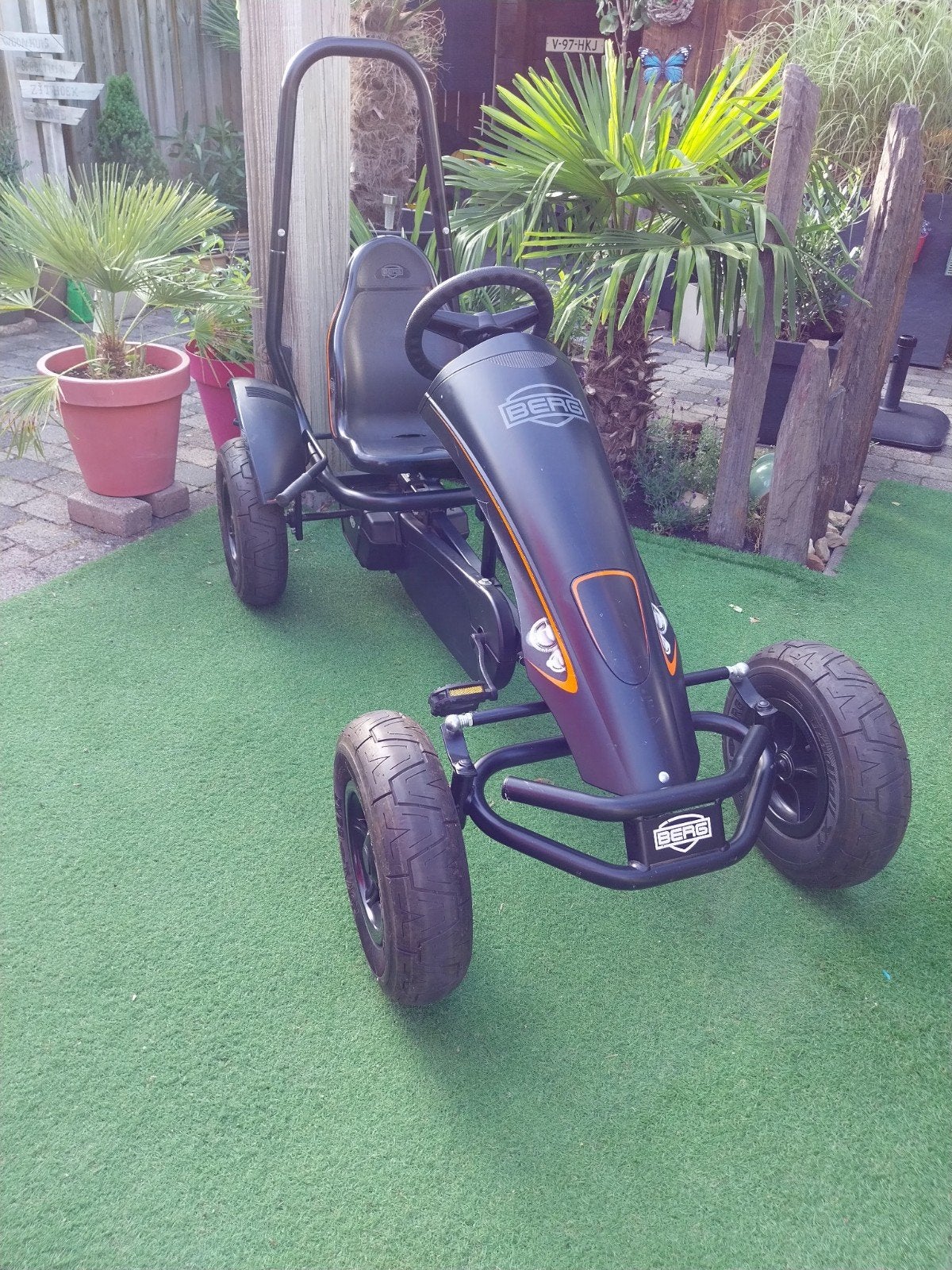 Te koop!!! Berg XL Black edition bfr, Kinderen en Baby's, Speelgoed | Buiten | Skelters, Ophalen, Zo goed als nieuw, Berg, Vrijloopautomaat