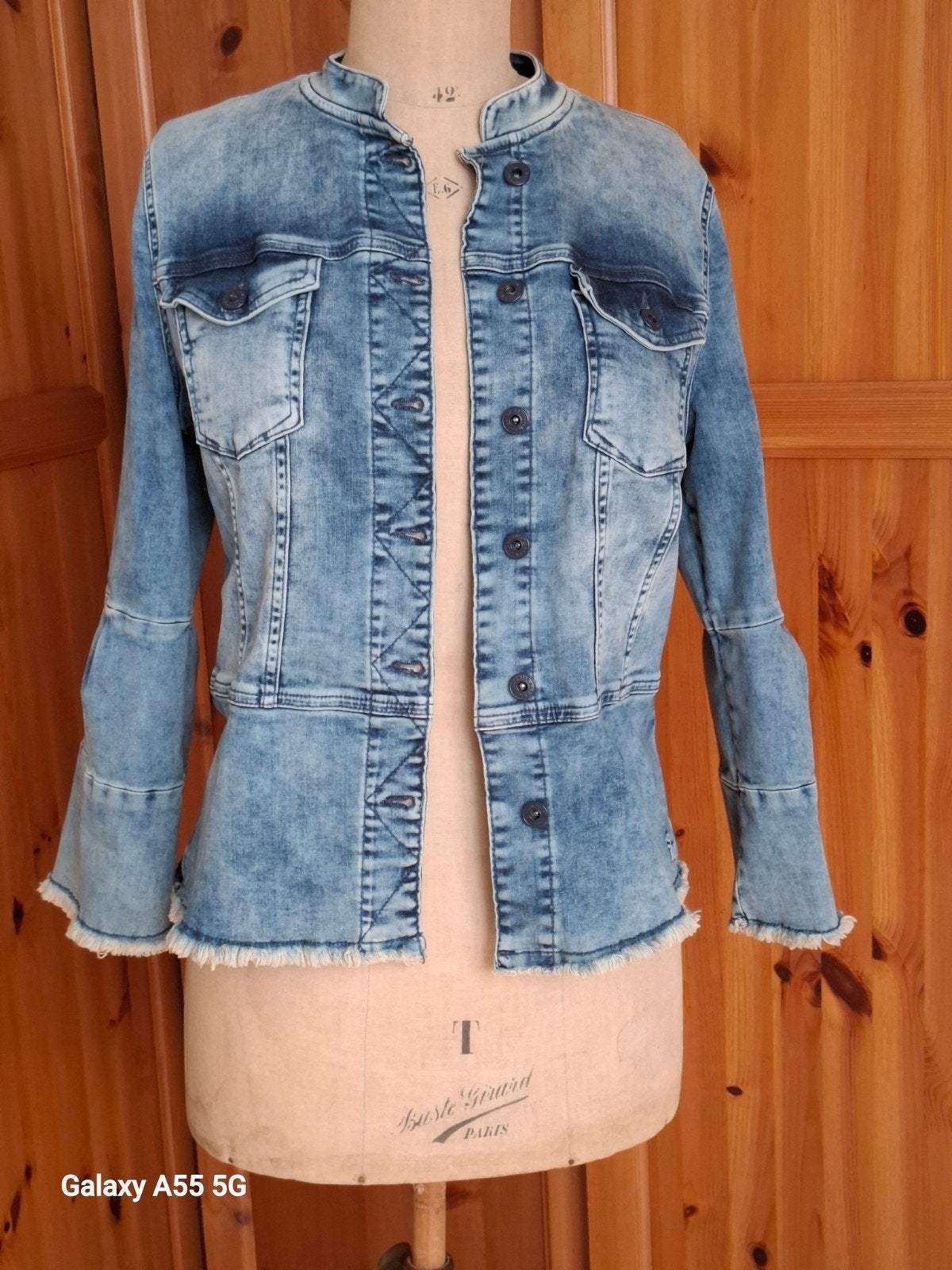 supergaaf Bohemian Sandwich spijkerjas, Ophalen of Verzenden, Zo goed als nieuw, Maat 38/40 (M), Blauw