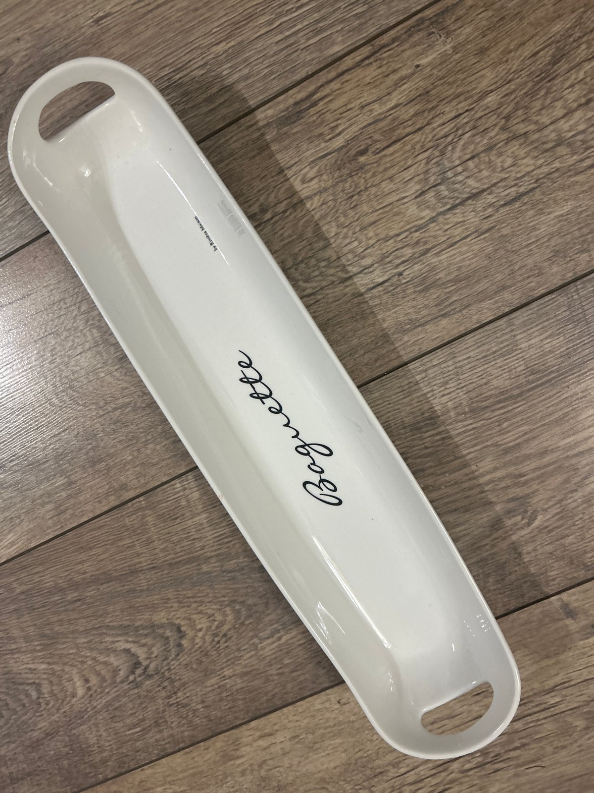 Riviera Maison Baguette schaal - 49 cm - Vaatwasserbestendig, Overige typen, Ophalen of Verzenden, Zo goed als nieuw, Steen/keramiek