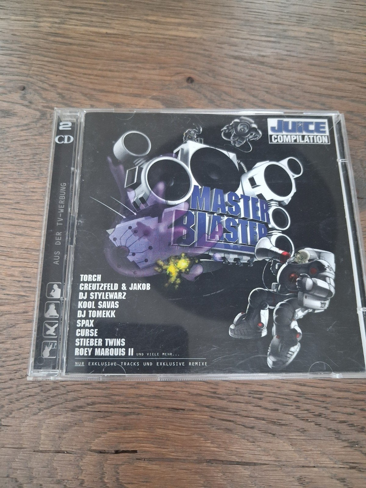 Masterblaster II Juice Compilation 2 CD, Ophalen of Verzenden, Gebruikt, Album, Inclusief doosje