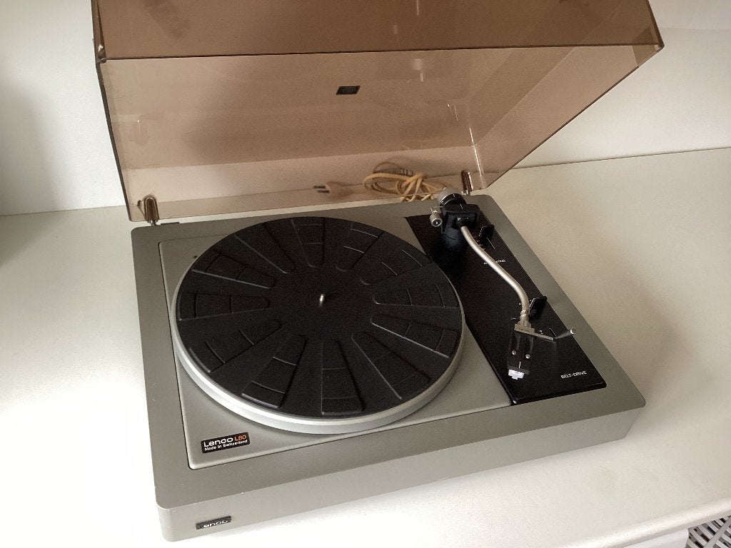 Zeer nette retro Lenco L80 platenspeler, Ophalen of Verzenden, Gebruikt, Platenspeler, Overige merken