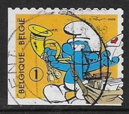 België 2008    Smurfen   3870, Postzegels en Munten, Verzenden, Gestempeld