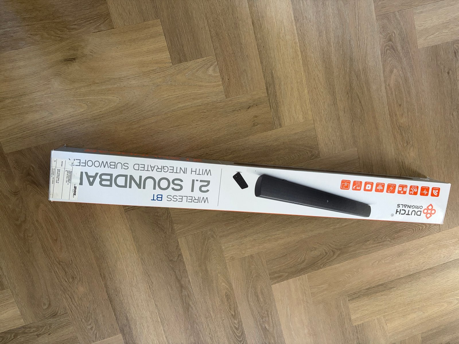 Dutch Originals 2.1 Soundbar met geïntegreerde subwoofer, Ophalen of Verzenden, Bluetooth, Nieuw