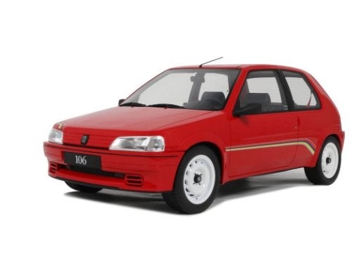 Ottomobile 1/12 - Peugeot 106 Rallye Rouge, Ophalen of Verzenden, Zo goed als nieuw, 1:9 t/m 1:12, Auto