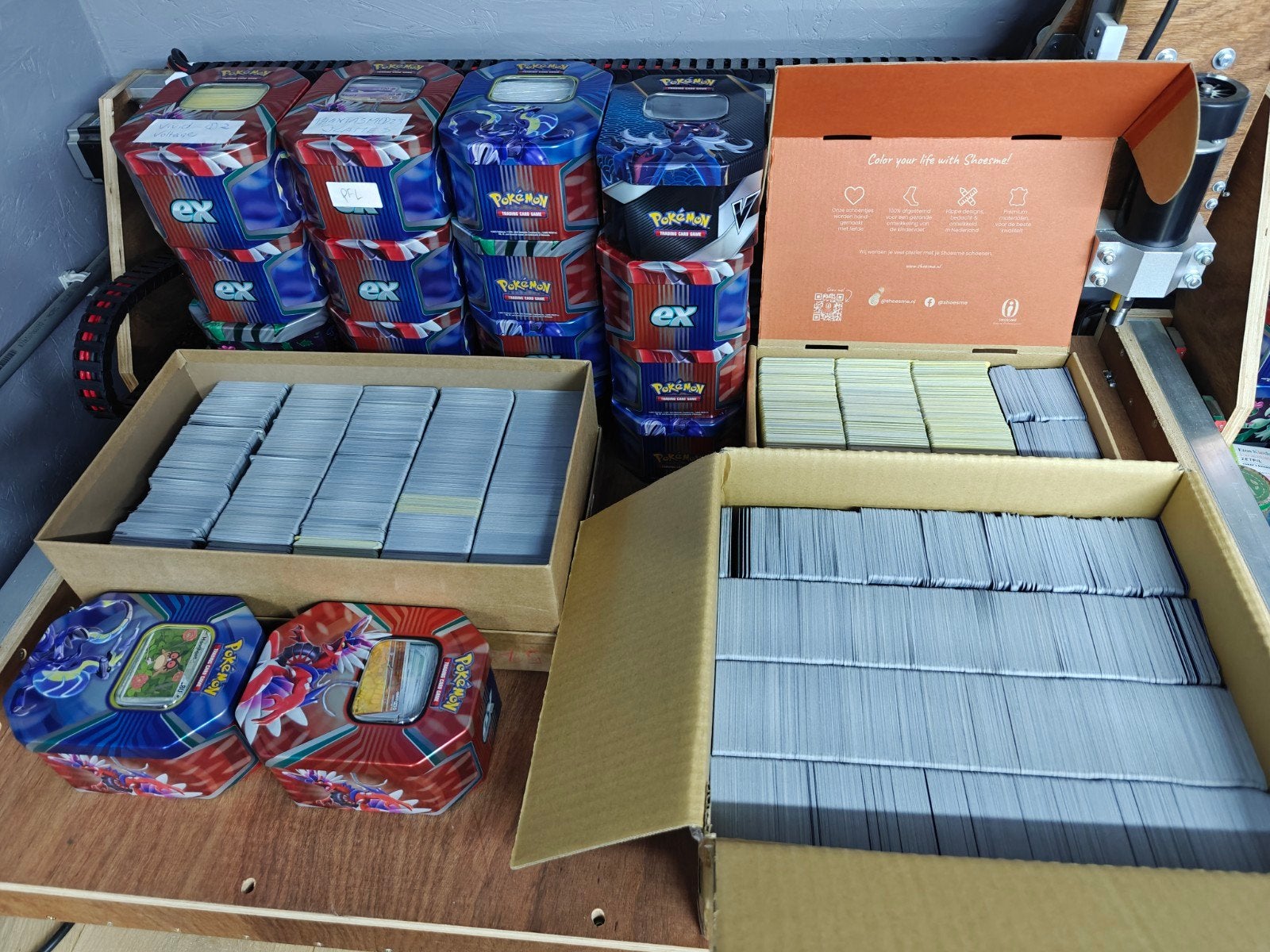 Pokemon kaarten bulk incl. Holo/Reverse Holo ca. 16000, Hobby en Vrije tijd, Verzamelkaartspellen | Yu-gi-Oh!, Ophalen of Verzenden