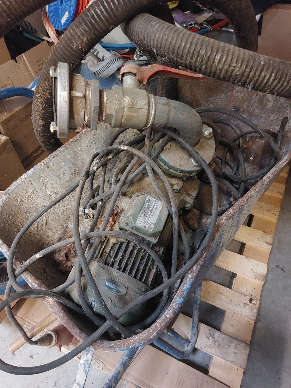 SAER WILDKAMP pomp - 5.5 kW, 2900 RPM, Ophalen, Gebruikt, Elektrisch, Overige typen